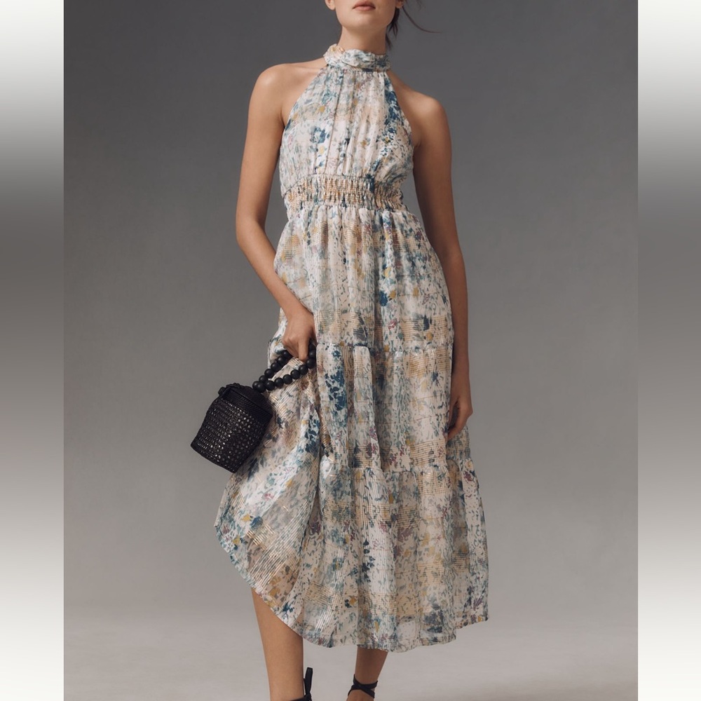 Anthropologie The Somerset maxi dress: halter edition